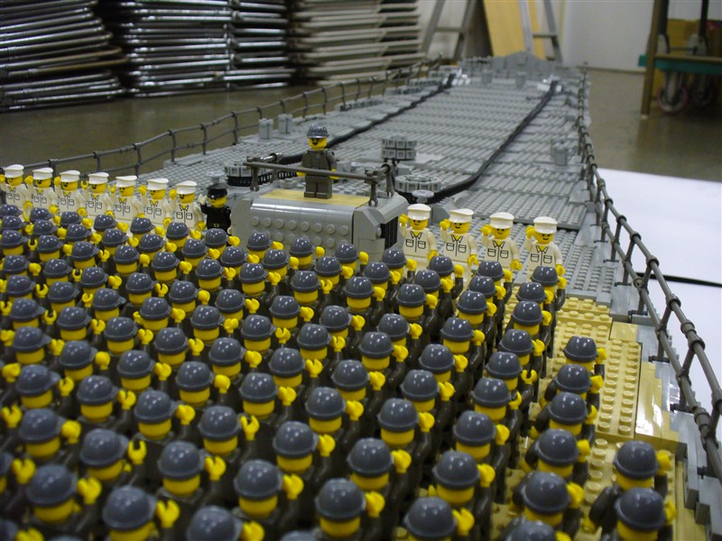 Illustration for article titled Lego Battleship Yamato Is Biggest Lego Ship Ever